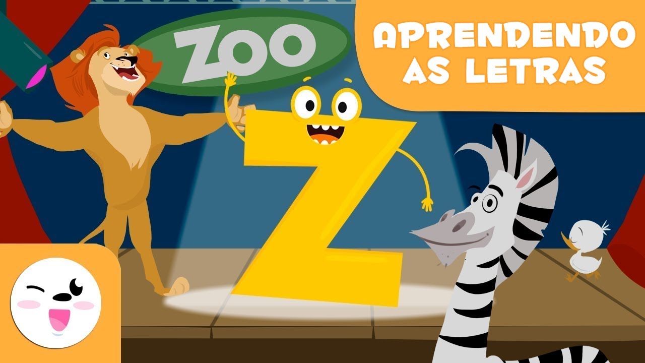 Aprenda a letra Z com a zumba de Zo&eacute; 🦁🐼🐥 O abeced&aacute;rio 📖