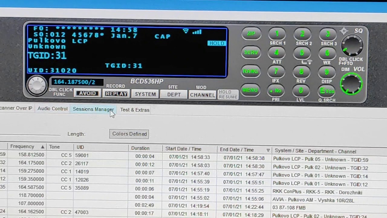 Uniden BCD536HP WiFi setup