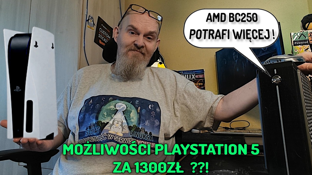 Moje wrażenia z ponad 10 dni z BC-250 czyli Playstation 5 dla 