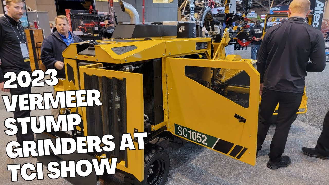 2023 TCI Show Vermeer Stump Grinders walk around