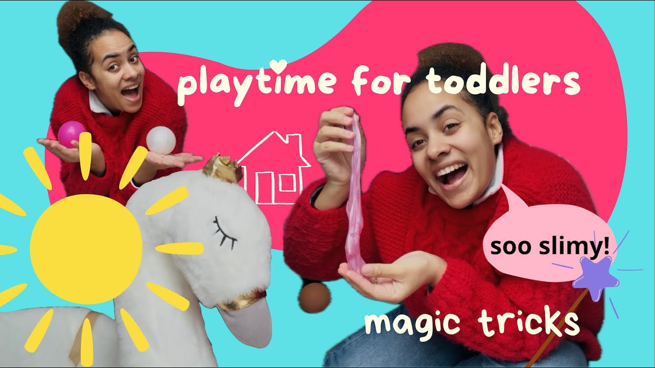 Magic Playtime Fun for Toddlers! Slime, Dollhouse, Feeding baby & Learning Games!