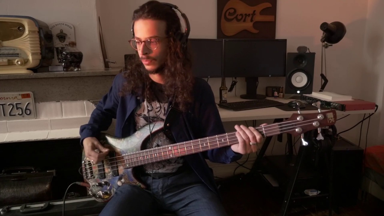 Alcest - Les jardins de minuit (Bass Cover)