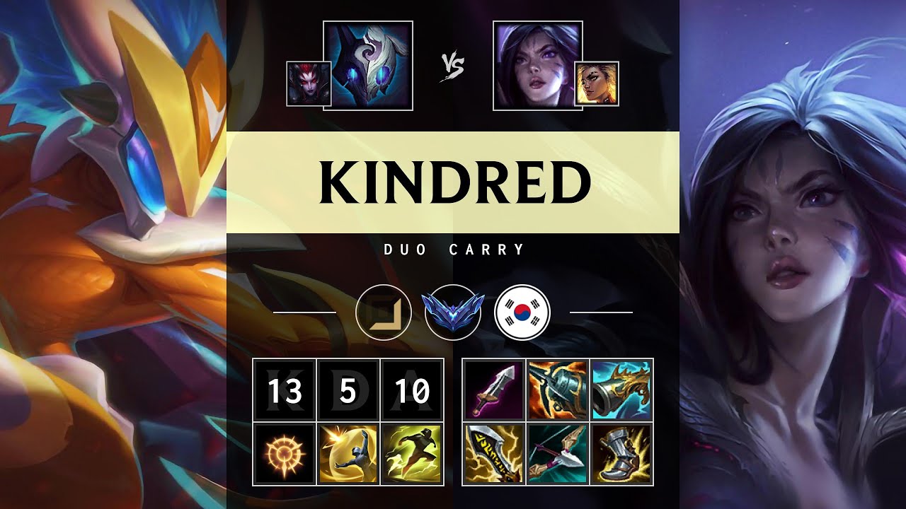 Kindred ADC vs Kai'Sa - KR Diamond Patch 25.08