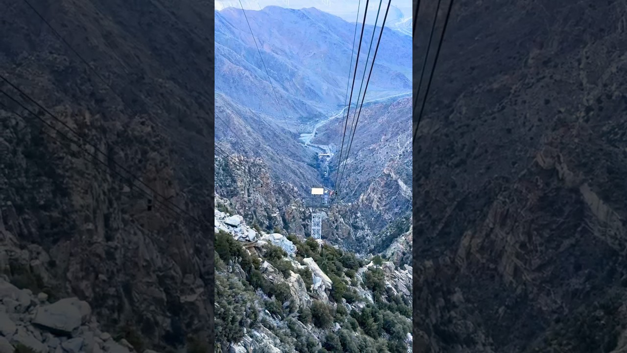 🏔️🚠 Riding the Palm Springs Aerial Tramway up San Jacinto Peak | Southern California