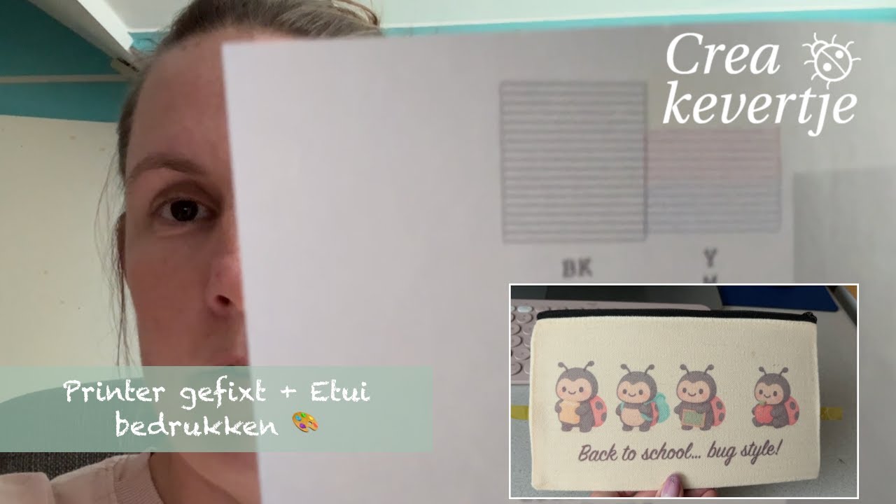 Sublimatieprinter print geen zwart? Zo heb ik het opgelost! 🖨️