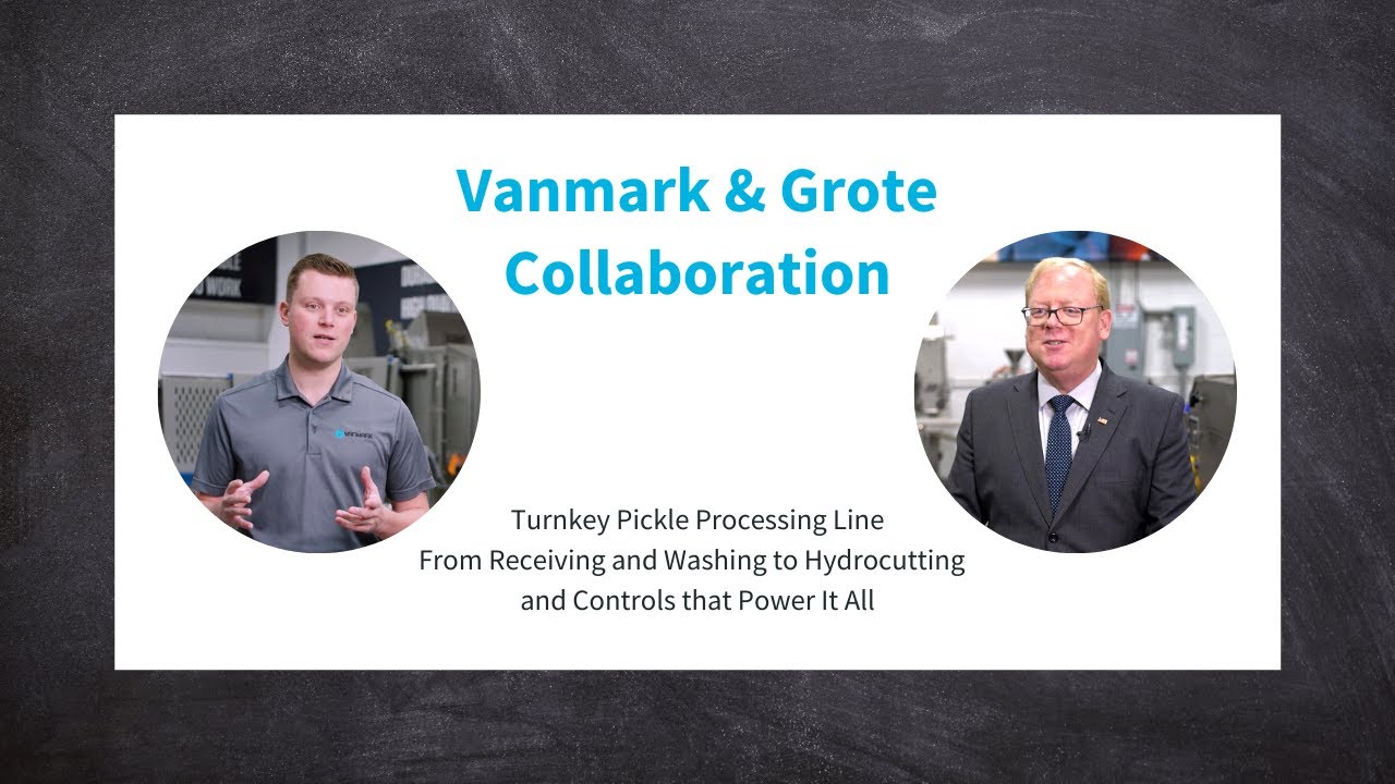 Vanmark Collaborates with Grote Company to Create a Turnkey Line