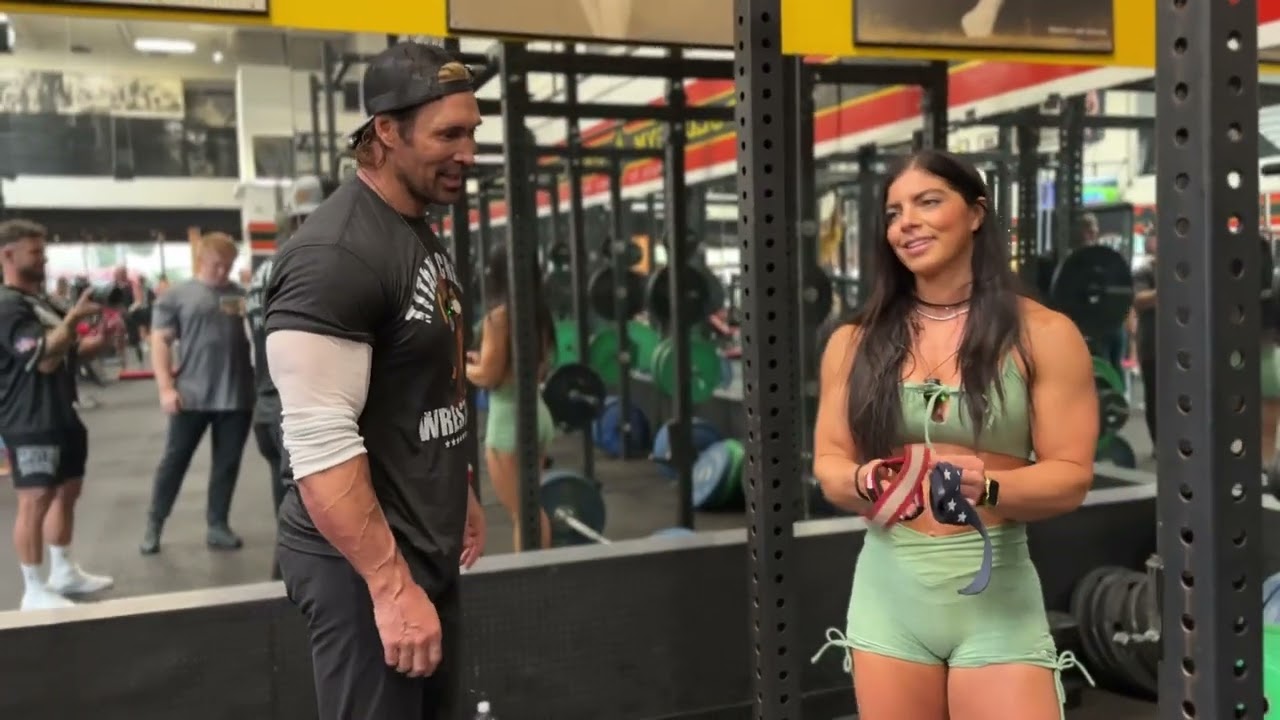 MIKE O'HEARN LEGS WITH IDA BERGFOTH