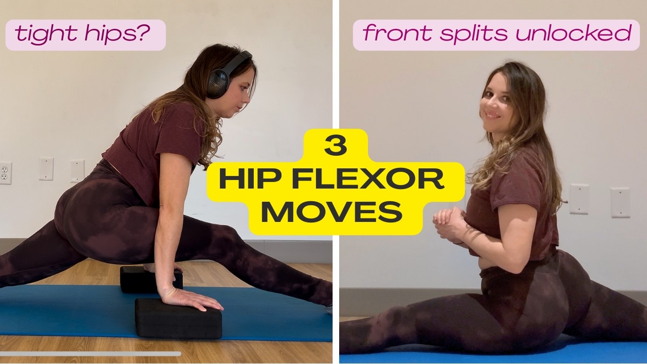 3 Hip Flexor Exercises to Unlock your Front Splits