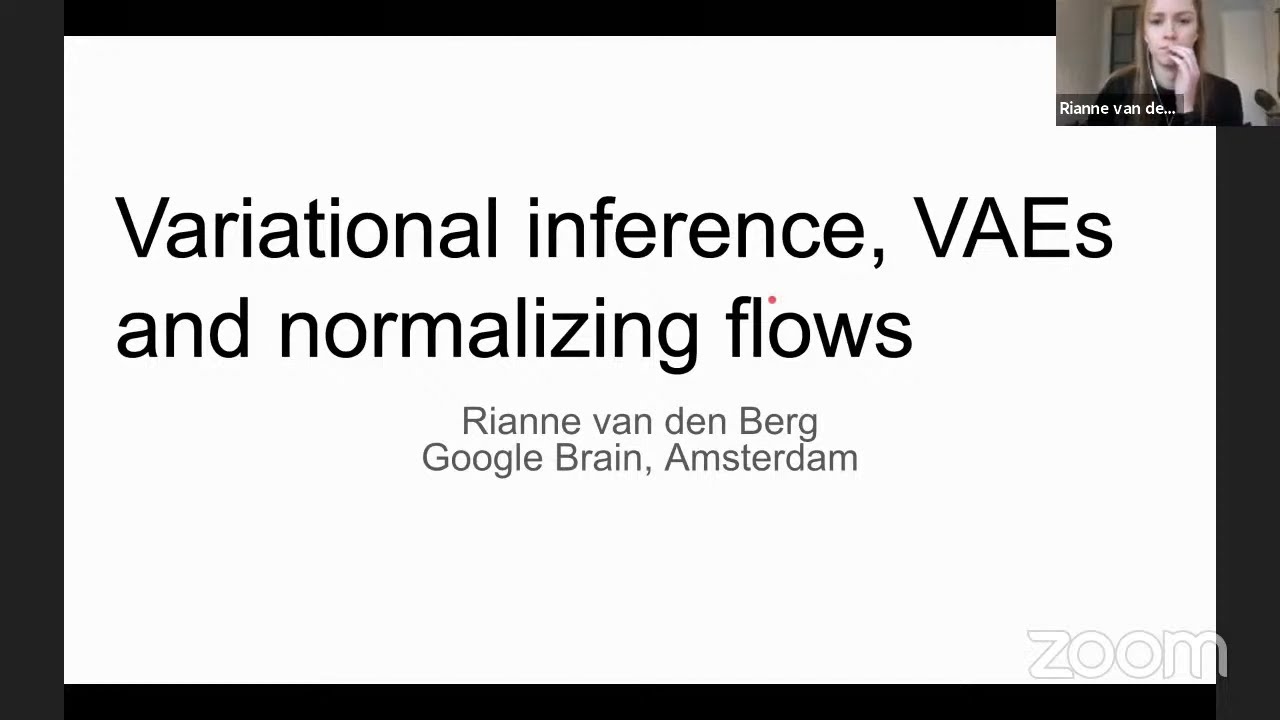 2021 3.1 Variational inference, VAE's and normalizing flows - Rianne van den Berg