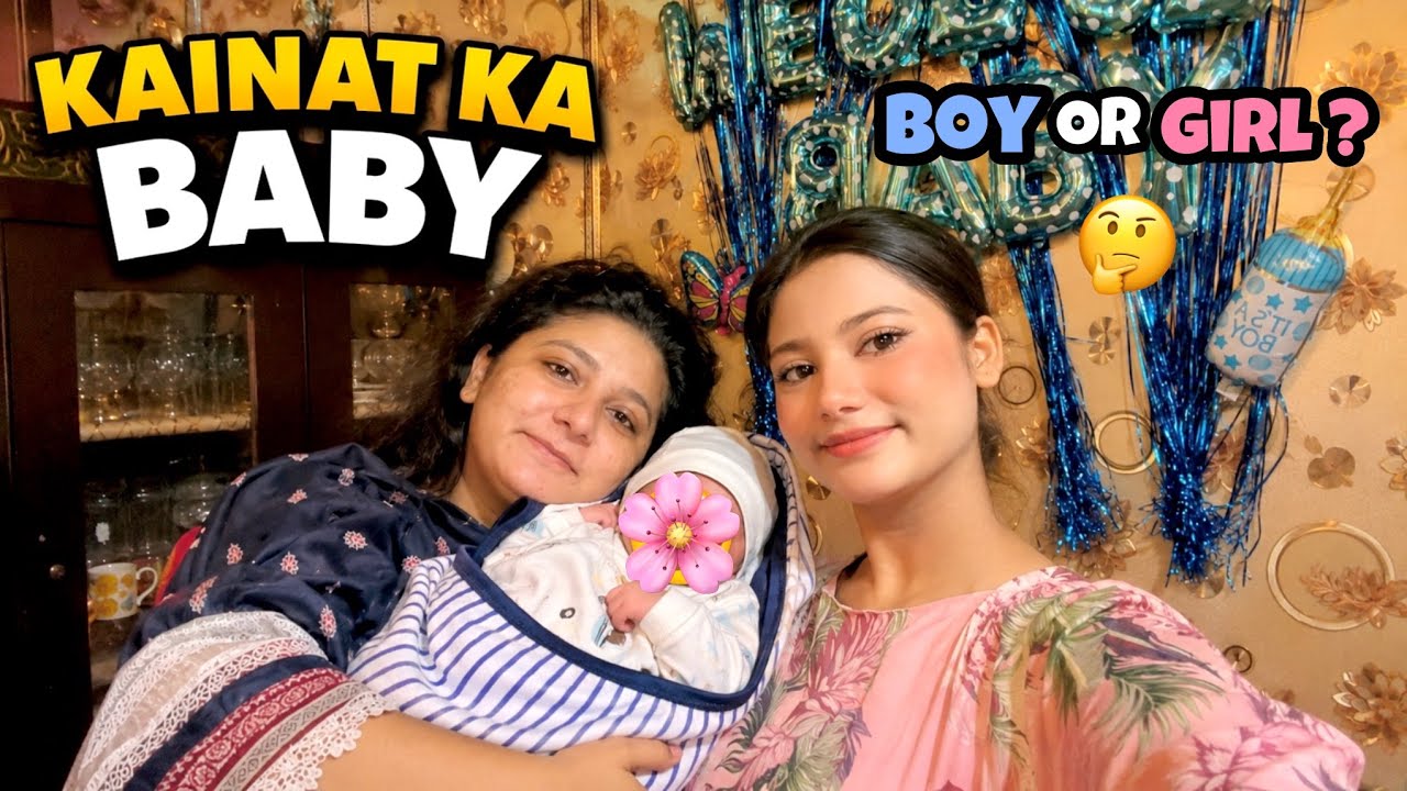 Kainat ka baby a gaya 👶🏻| mein ne room decorate kiya 🎊BS65