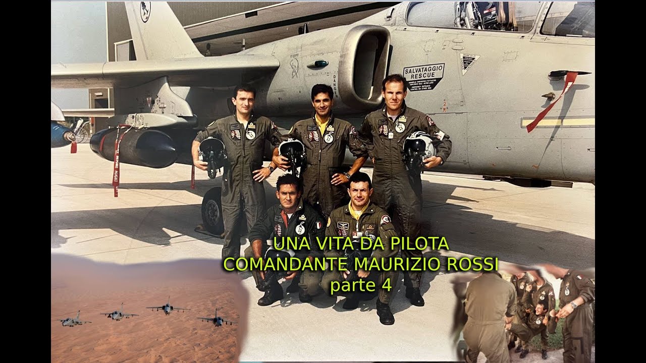 COMANDANTE MAURIZIO ROSSI -  L' addestramento con l' AMX e l'Arabian Stallion - parte 4