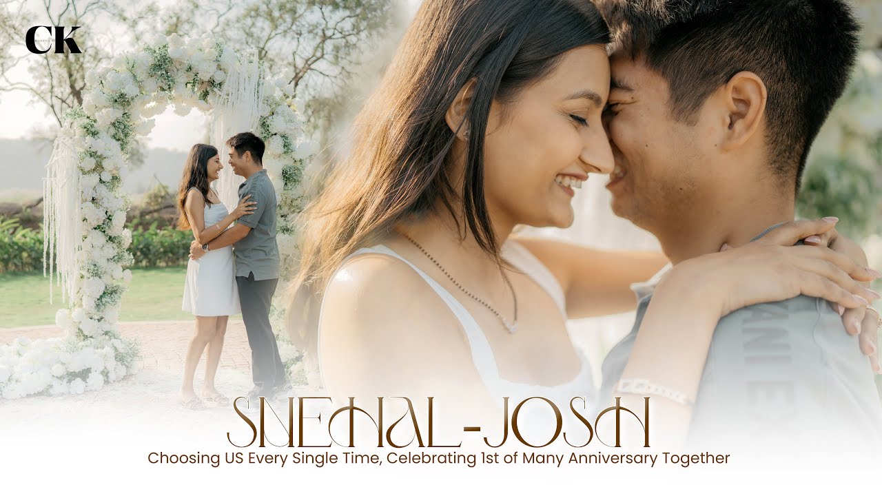 Josh Snehal-Choosing US Every Single Time, Celebrating 1st of Anniversary Together | Weddings by CK