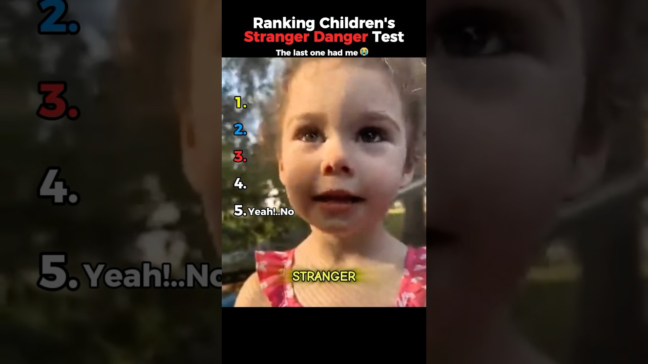 TOP 5 Children&rsquo;s Stranger Danger Tests!🤣