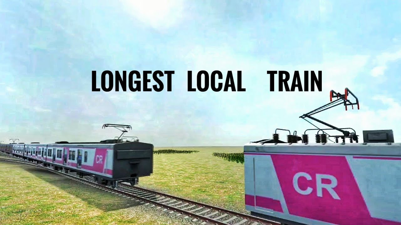 Railway GameZ - | Longest Local Train  !!!