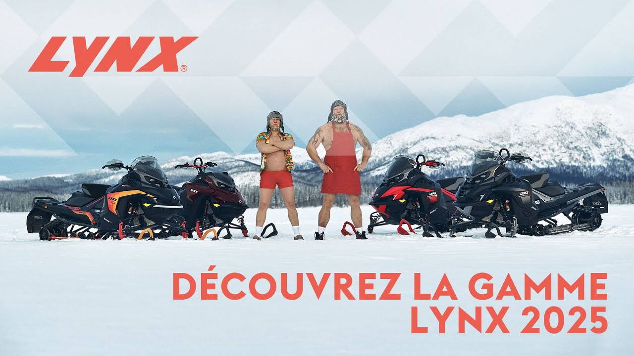 Les motoneiges Lynx 2025 | La nouvelle gamme inarr&ecirc;table