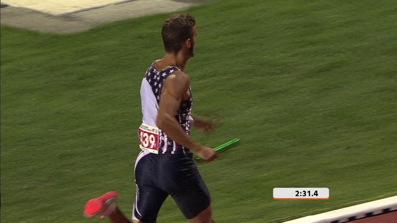 28 07 2017 ATHLETICS Men 4x400m Relay Semifinal HIGHLIGHTS