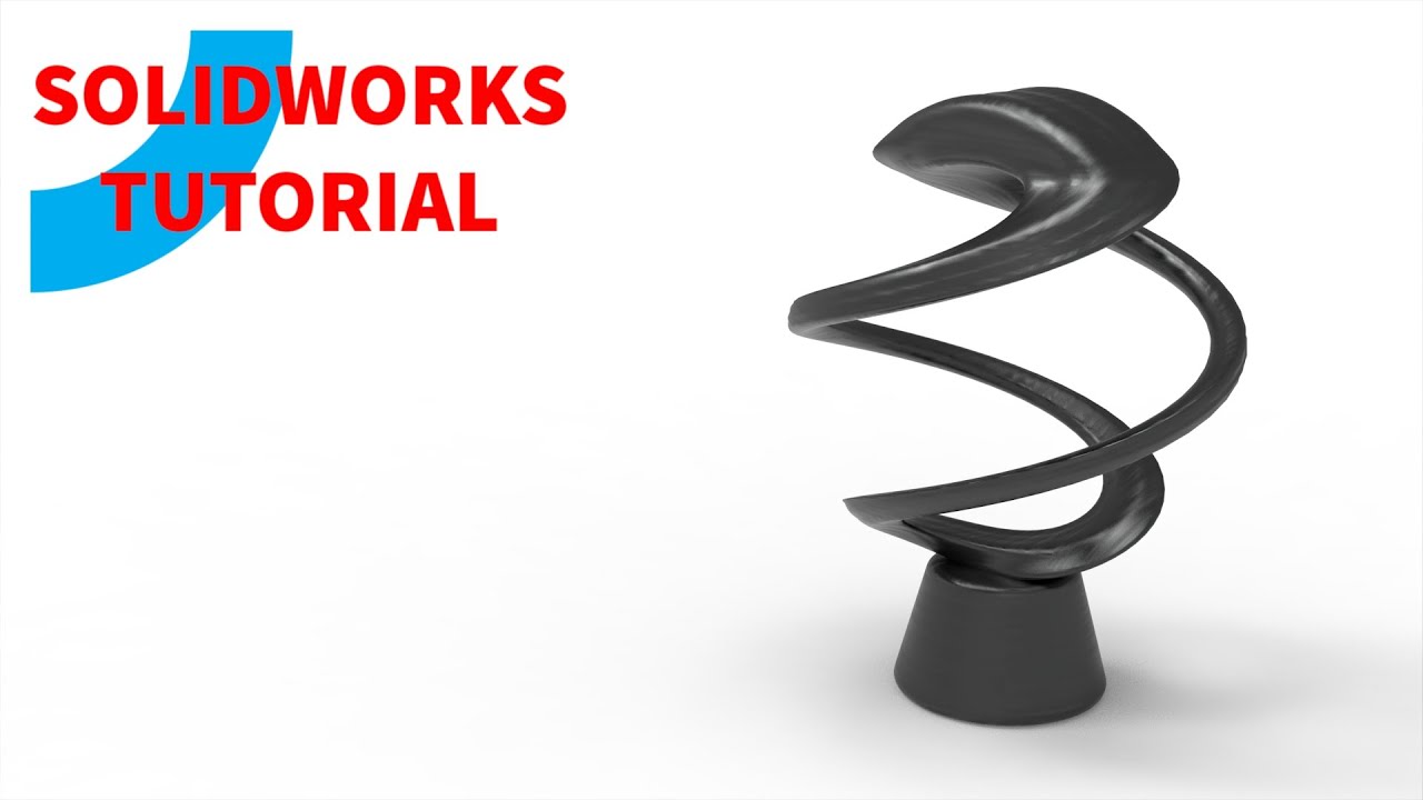 「DESIGN 408」 Unique Sculpture | Solidworks tutorial