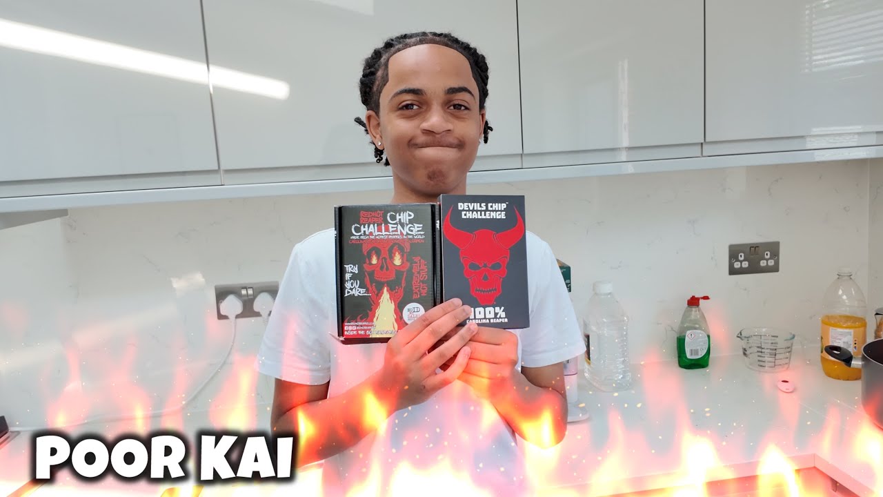 KAI SESSEGNON DOES THE ONE CHIP CHALLENGE! 🔥*it did not go well 😩😂