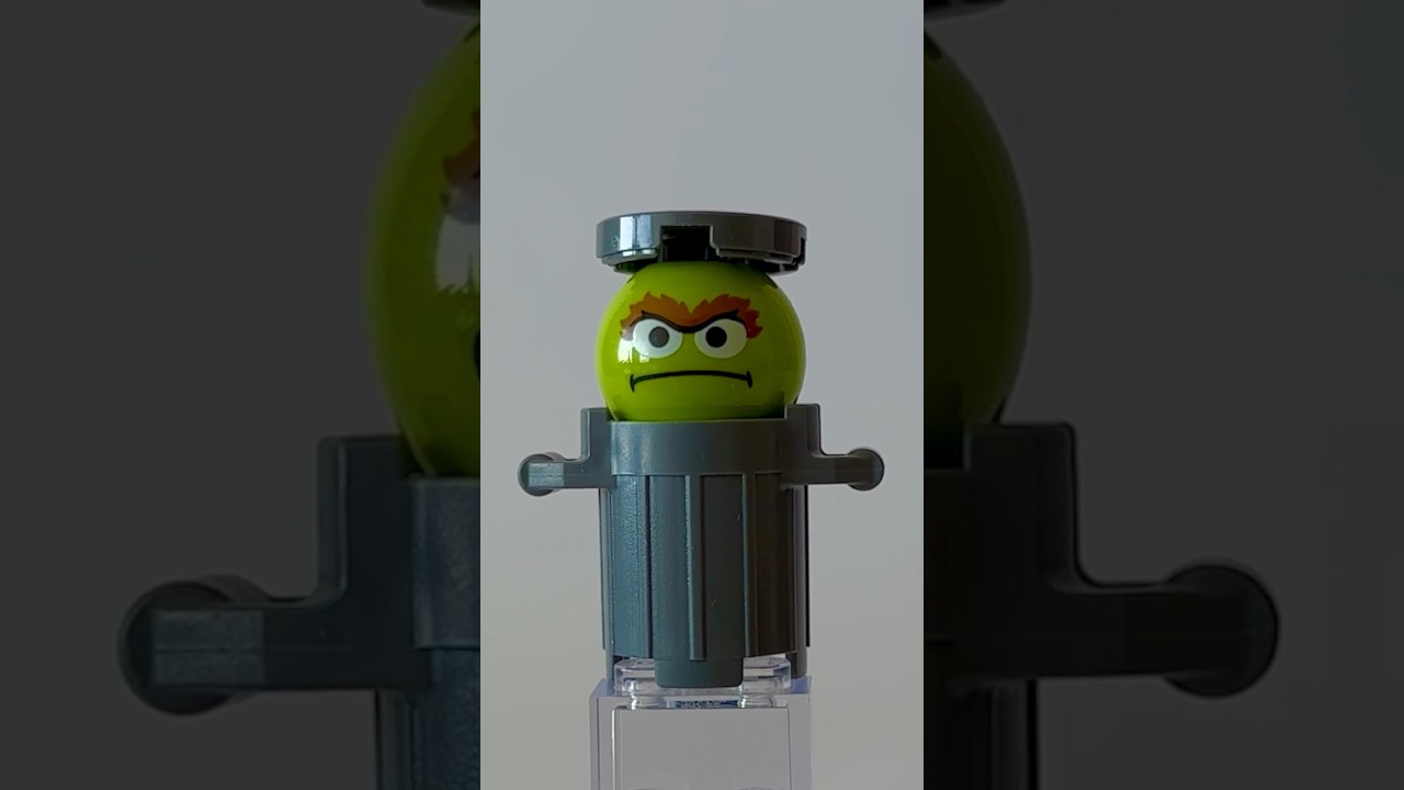 LEGO 21324 ideas 123 Sesame Street - Oscar the Grouch  - idea078 - Minifigure #lego #minifigure