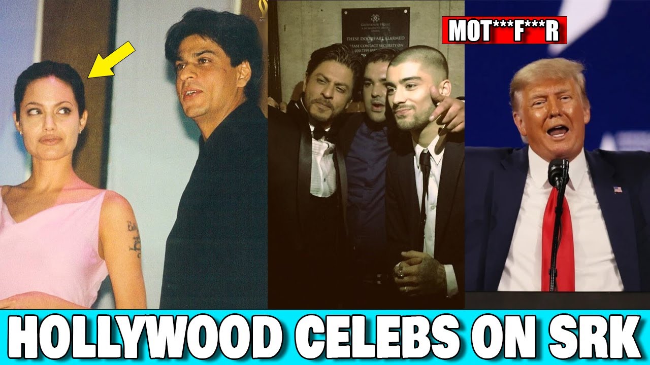 What Hollywood Celebrities Think about Shahrukh Khan | Hollywood Industry Fan of SRK | MSB FACTS