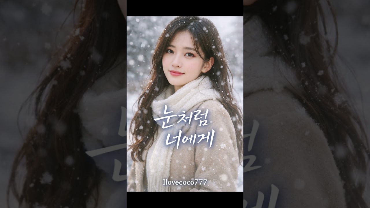 🎵 눈처럼 너에게