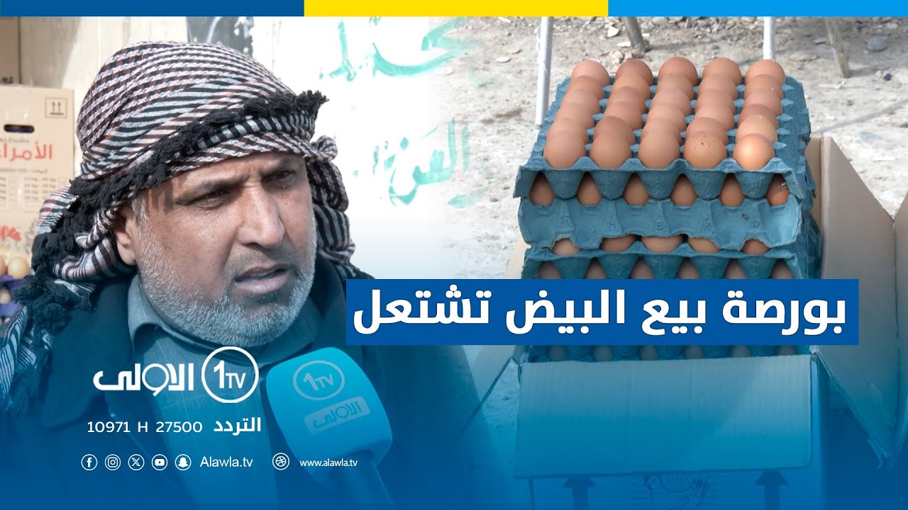 بورصة بيع بيض المائدة تشتعل في اسواق بغداد.. شح المنتوج وتلاعب التجار يثقلان كاهل ذوي الدخل المحدود