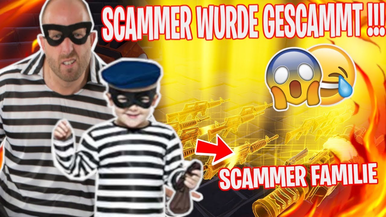 Scammer wurde gescammt !!! ...VATER SCHICKT SCAMMER KIDDY 😱 DUMME AUSREDE - Fortnite Rette die Welt
