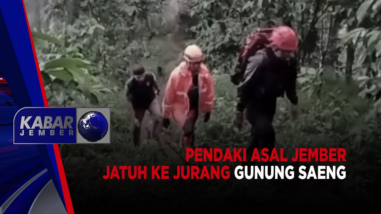 Pendaki Asal Jember Jatuh ke Jurang Gunung Saeng | KABAR JEMBER