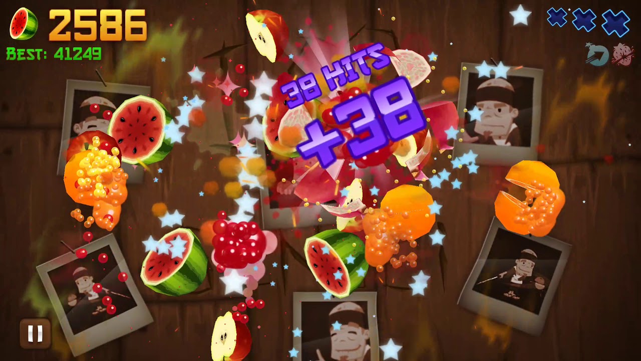 Fruit Ninja High Score: 6024