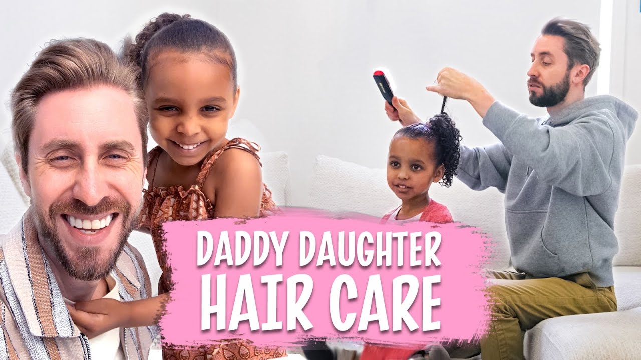 DADDY DAUGHTER HAIR TUTORIAL - PERFECT PONYTAIL