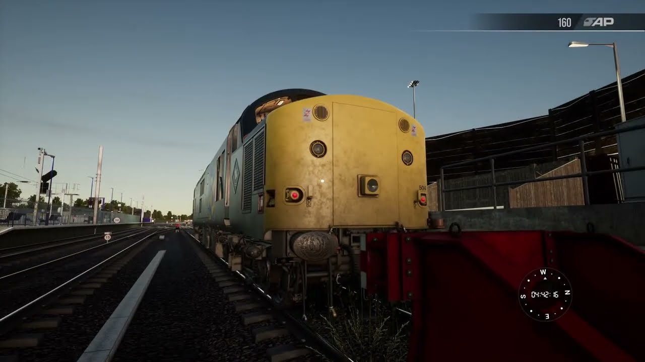 New Year's Special Freight Service from Southall Freight Yard - Acton Yard on the early hours!