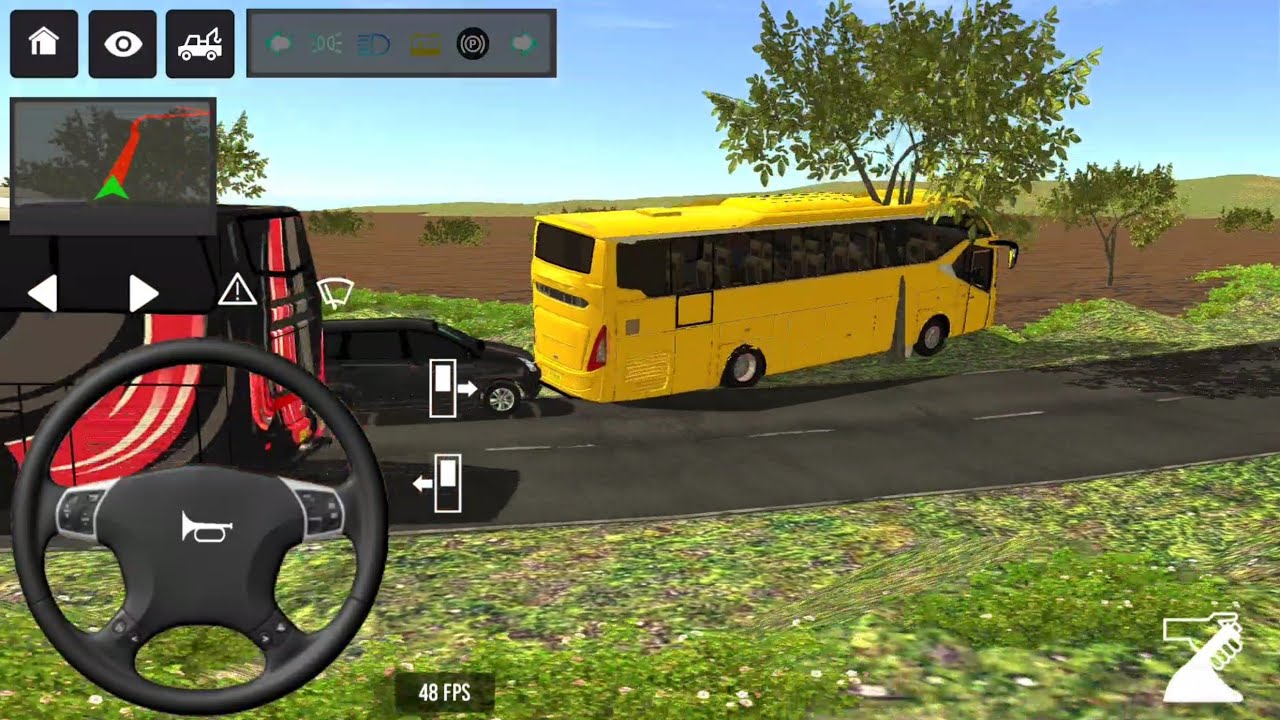 Part -4939 | Bus Simulator Indoneshia | Bus Wala Game 🎮 | Bus Simulator Indoneshia #bus 