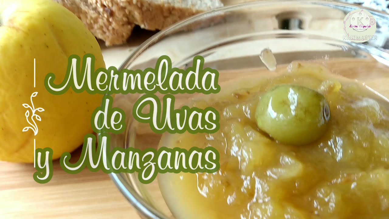 Mermelada de Uvas y Manzanas 🍇🍏