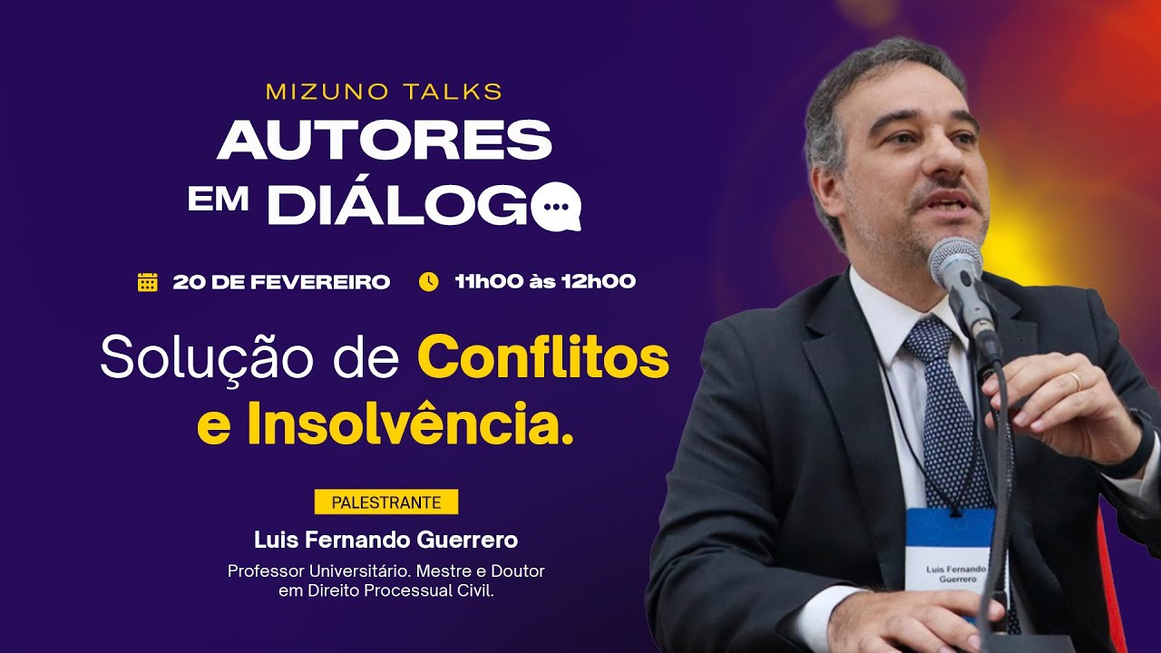 Mizuno Talks - Autores em Diálogo - Luis Fernando Guerrero