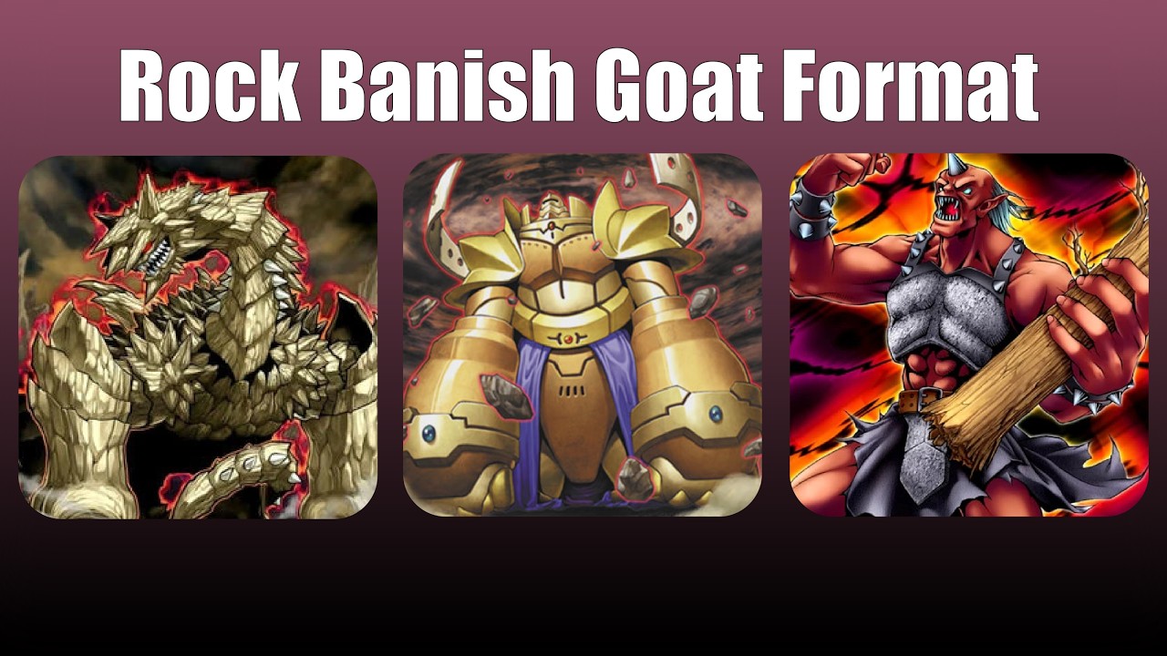 Rock Banish -Yugioh Goat Format YgoPro/EdoPro 【#遊戯王】