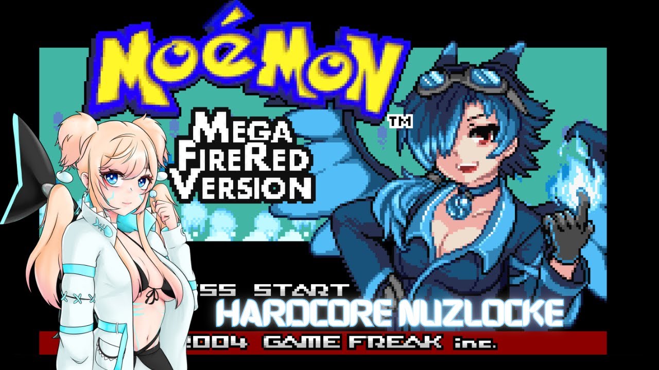 Harcore Mega Moemon Fire Red Nuzlocke! pt1
