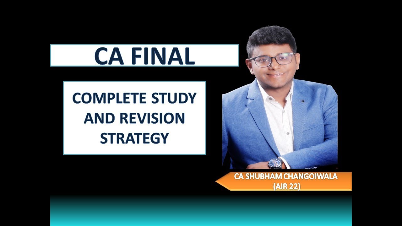 CA FINAL COMPLETE STRATERGY VIDEO | ICAI| CA FINAL