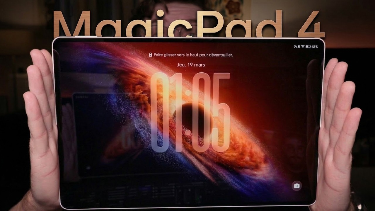 Honor MagicPad 4 : Meilleure qu'une Xiaomi Pad 8 Pro ... celle-ci est OLED !
