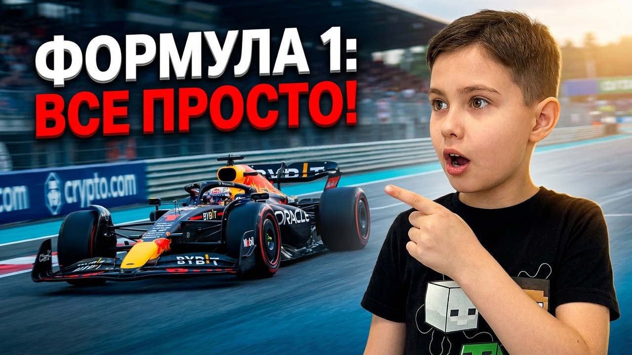Формула 1 розібрана по частинах | Все просто для новачків