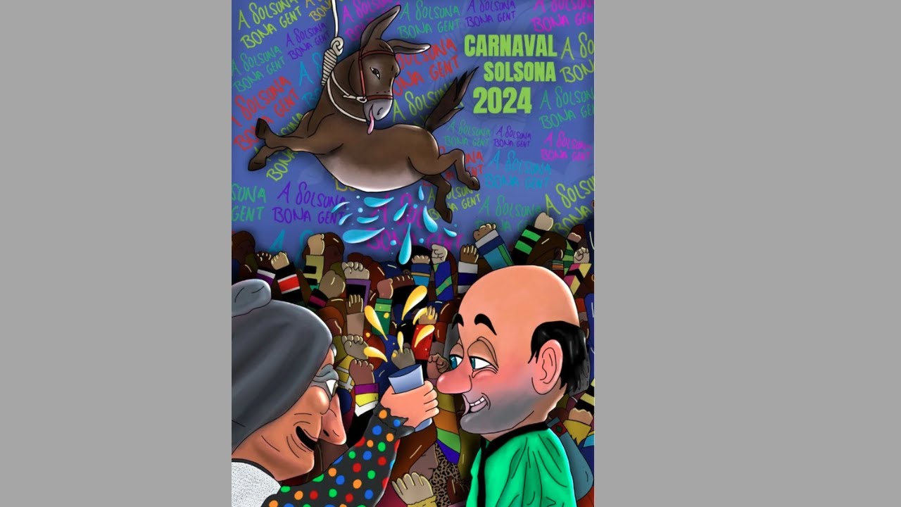 Ballets a la plaça Diumenge del carnaval de Solsona 2024.