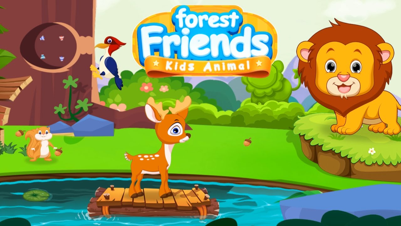 Forest Friends Kids Animal - iOS/Android Gameplay Trailer By Gameiva
