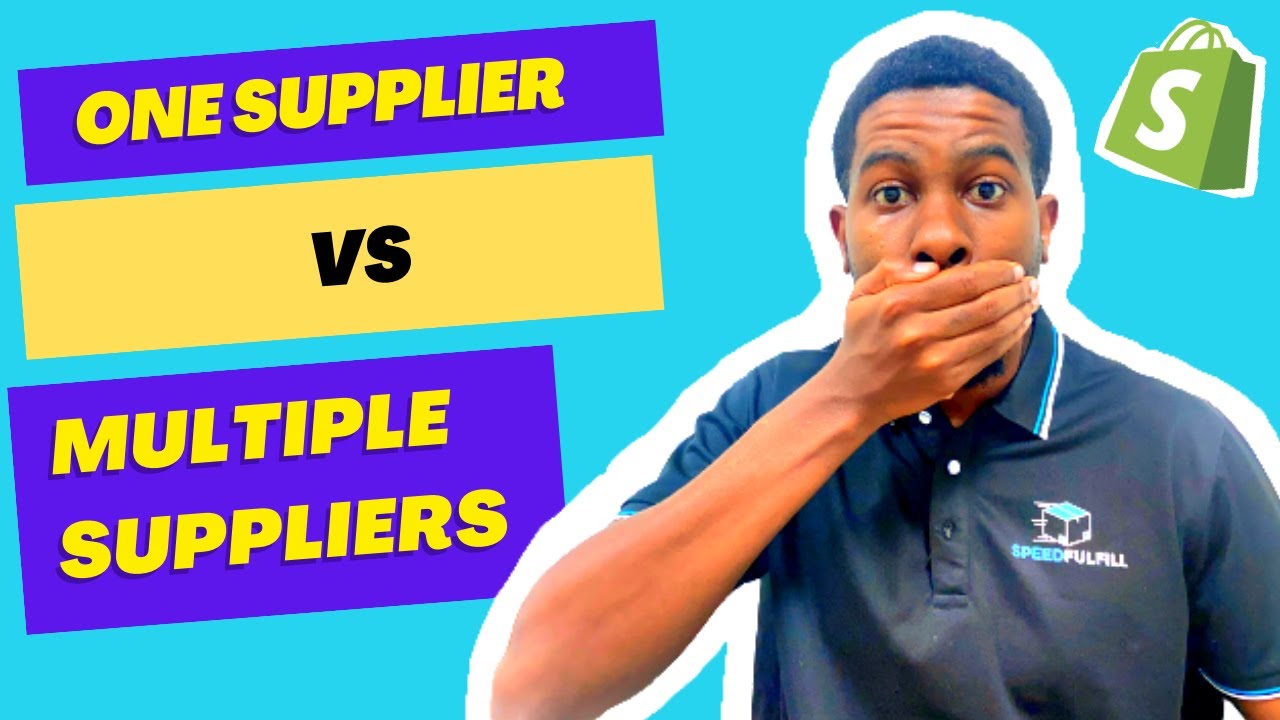 🚨Dropshipping with 1 supplier Vs Multiple Suppliers | Shopify Dropshipping🚨
