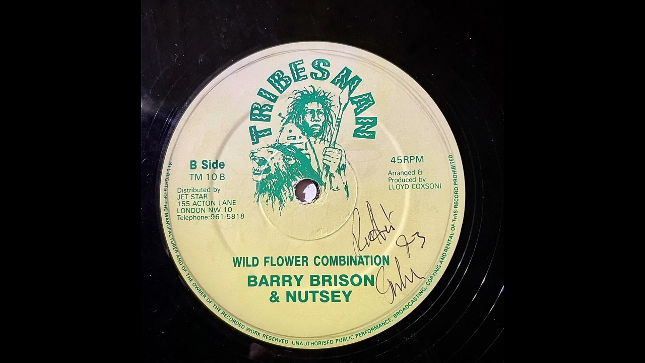 Barry Brison & Nutsey - Wild Flower Combination (Tribes Man Records 12