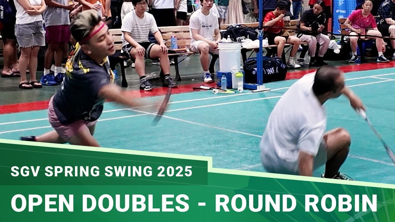 SGV Spring Swing 2025 | Open Doubles | RR | Dung Truong/Hoang Phan vs Joshua Yang/Luis Montoya