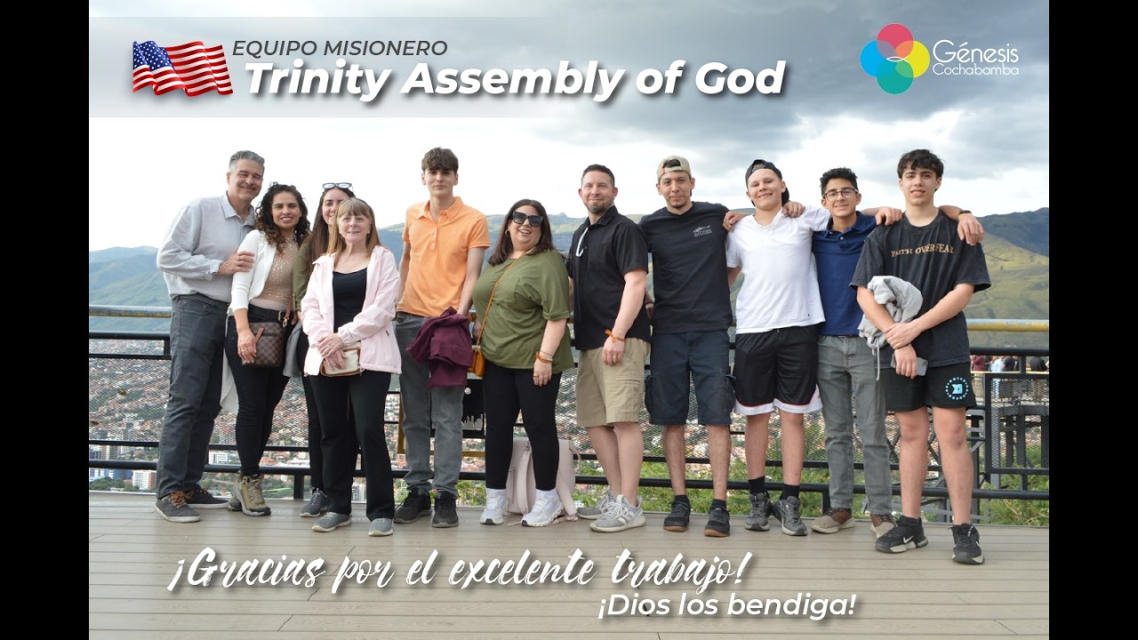 Equipo misionero Trinity Assembly of God en Cochabamba