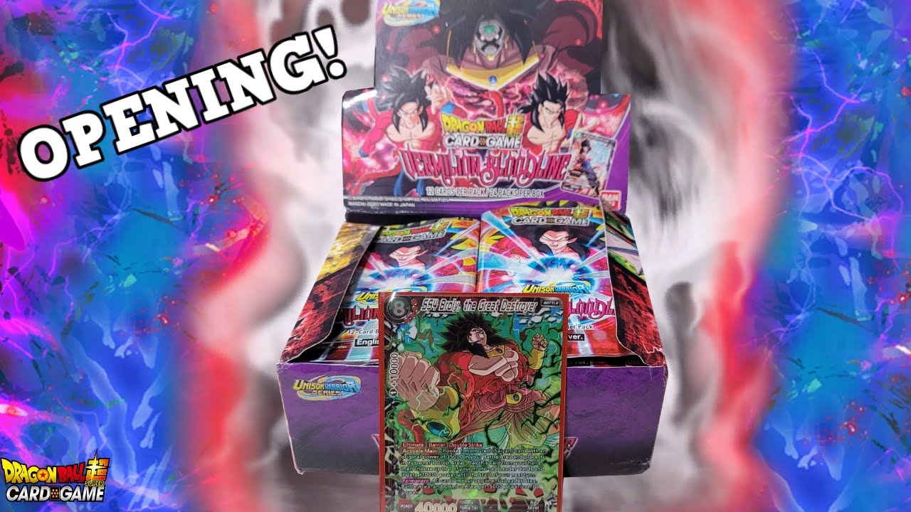 ЛУЧШИЙ КОРОБОК БУСТЕРОВ ВСЕХ ВРЕМЕН! Dragon Ball Super Card Game Vermilion Bloodline