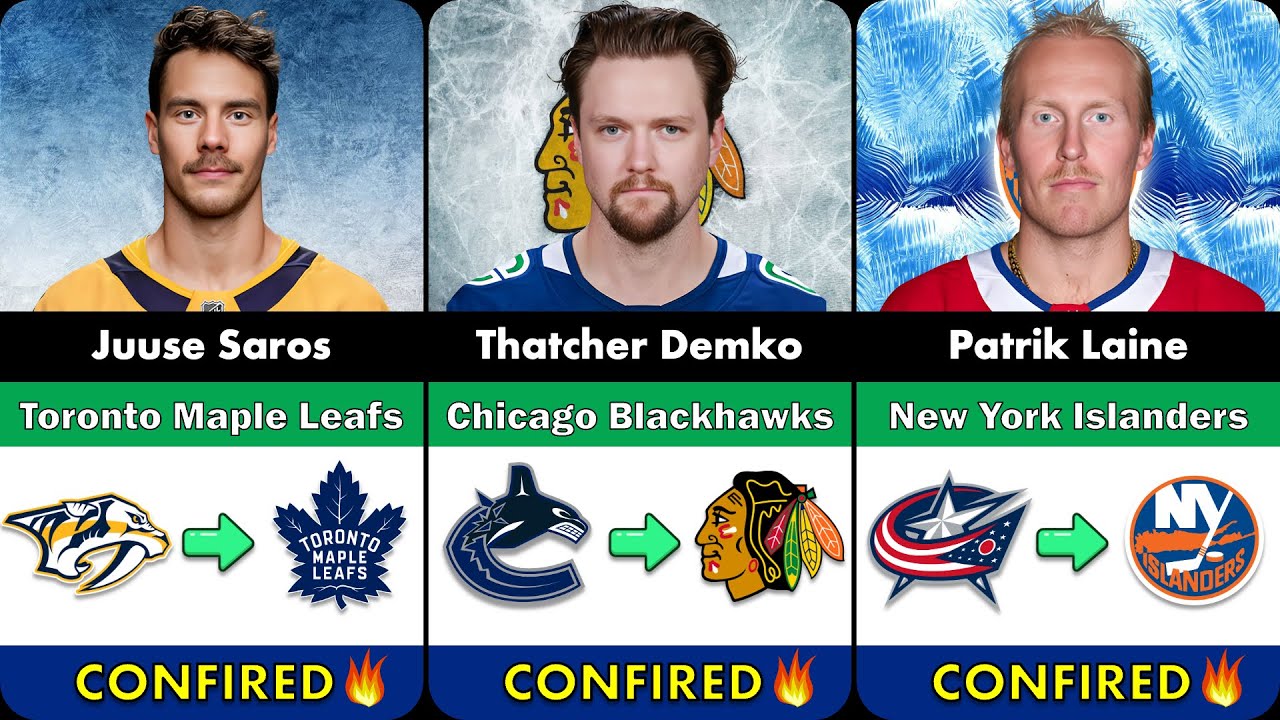 50 Biggest NHL Trades of July 2025-26! 💥