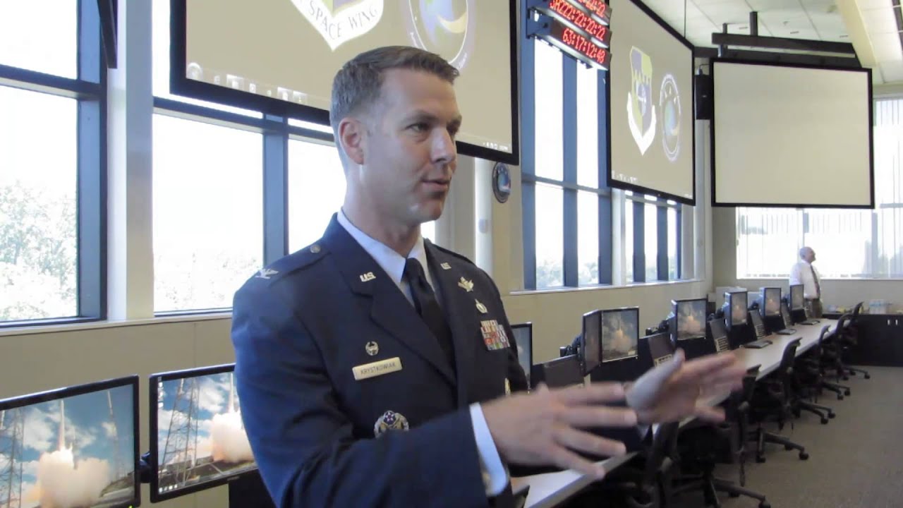 45th Space Wing's Col. Krystkowiak discusses the opening of the new MVLSC at Cape Canaveral
