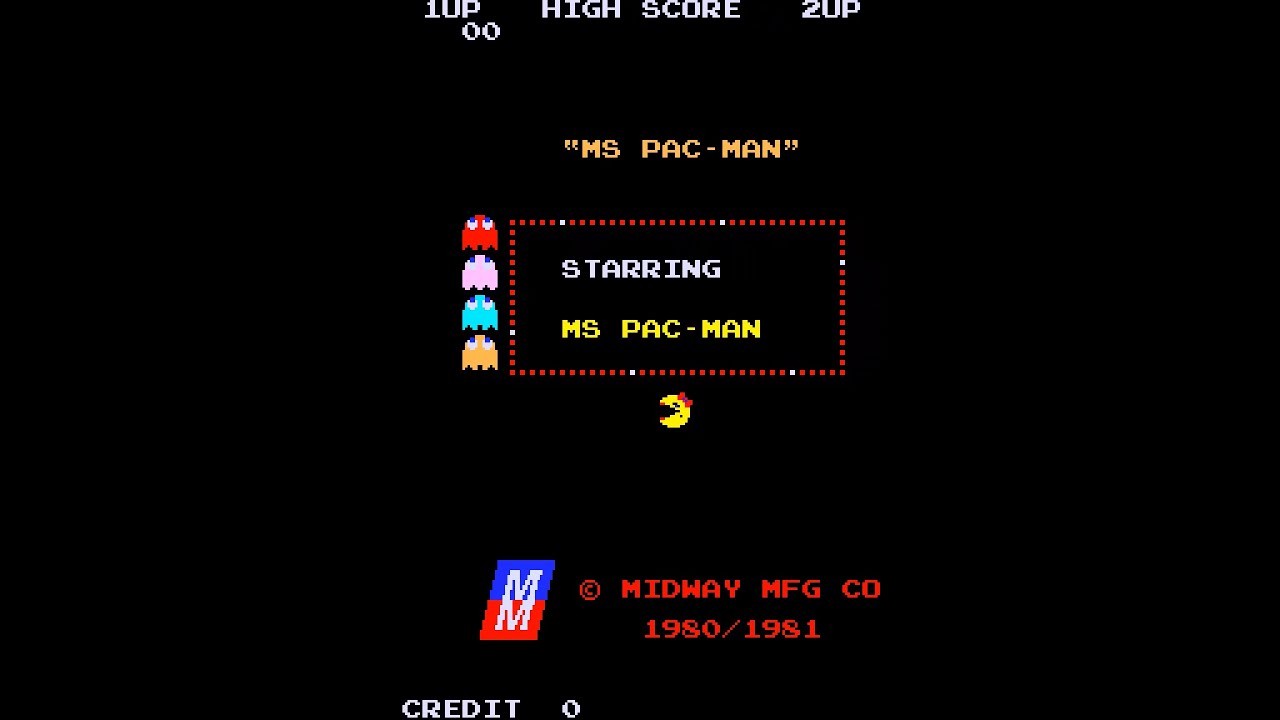 Arcade Longplay [1045] Ms. Pac-Man (US)