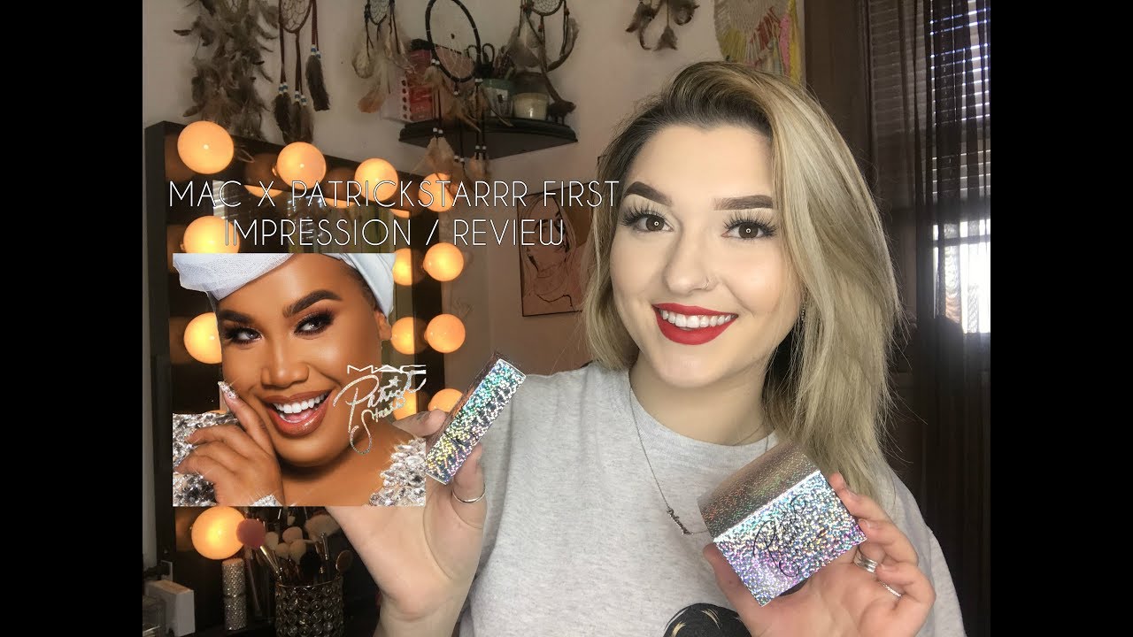 MAC X PATRICKSTARRR COLLECTION REVIEW